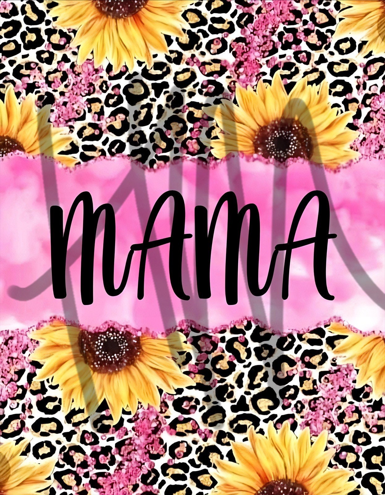 Mama Cardstock RECTANGLE Cardstock Cardstock Image for Etsy