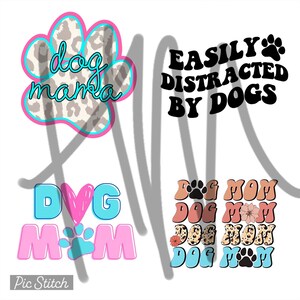 Dog Mama cardstock bundle, fur mama, cardstock for freshies, digital cardstock, freshie cardstock, instant download, dog mom