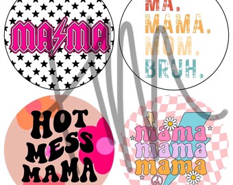 Mama cardstock bundle, cardstock image for freshies,cardstock image, freshie cardstock, car coaster designs,instant download, mama cardstock