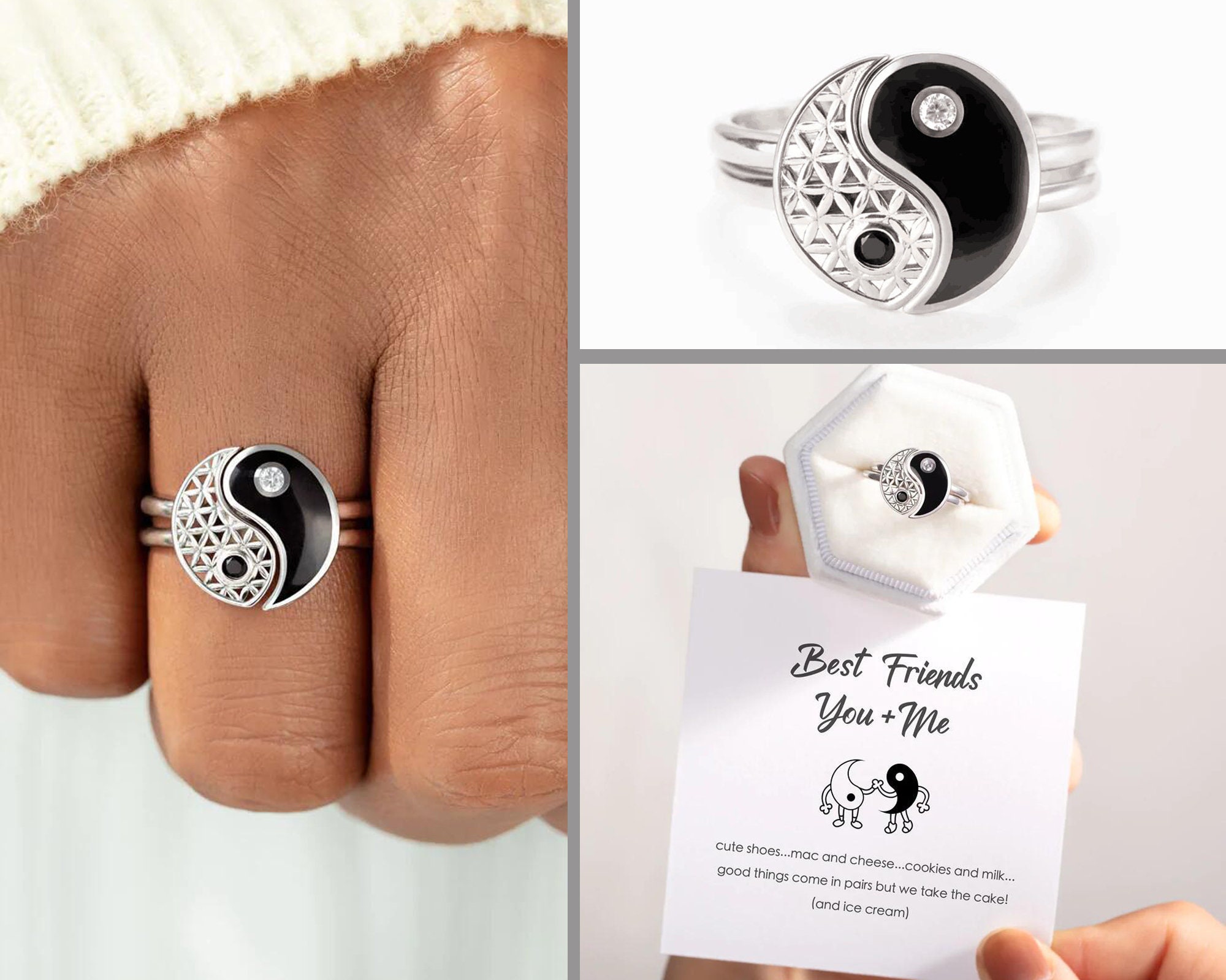 Cute bff deals rings