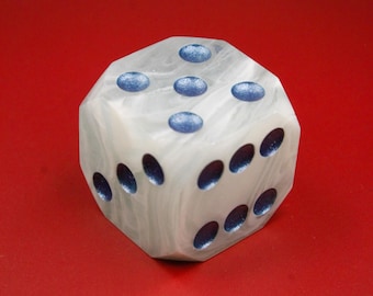 Minty Fresh d6 Singles (Large) / Sharp Edge Dice / Dice for Dungeons and Dragons / Dice for Pathfinder / d6 Singles / Handmade Dice