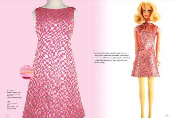 Vintage 60s Lurex A-Line Dress: Marshall Field an… - image 8