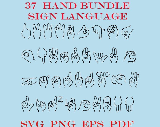 Help Sign Language Svg This item is unavailable - Etsy