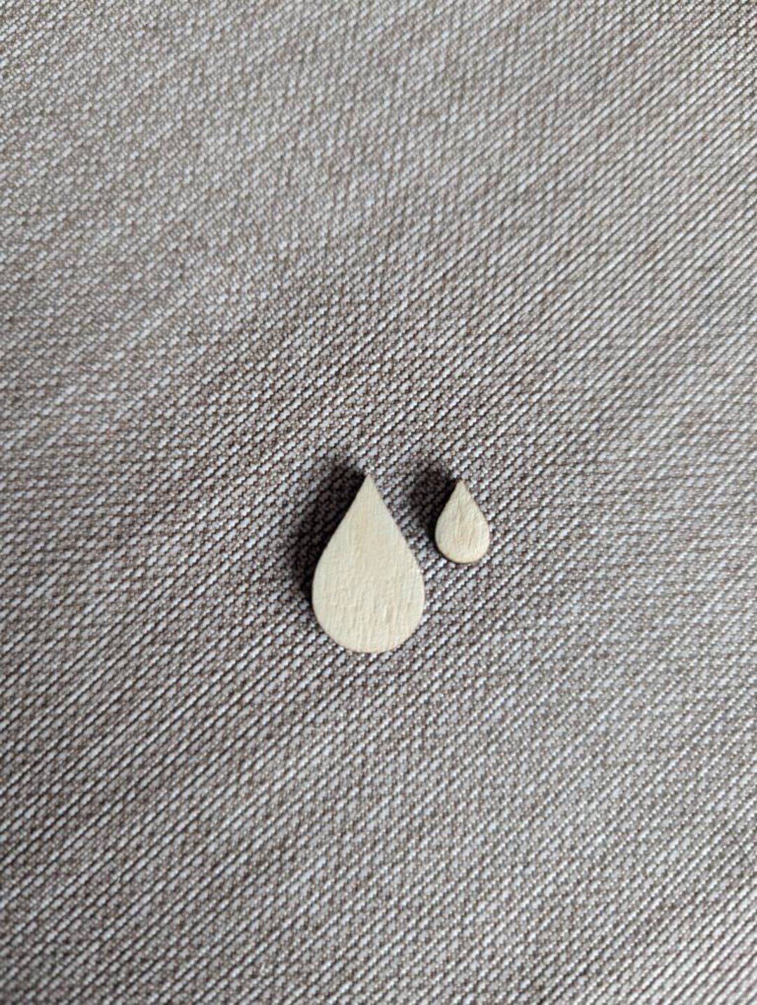 20x Blank Wooden Raindrops Teardrops Shapes / Pack of 20 /stars / Mini
