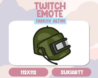 Escape From Tarkov ALTYN Emote Twitch Discord PNGtuber Vtuber Emote for Stream