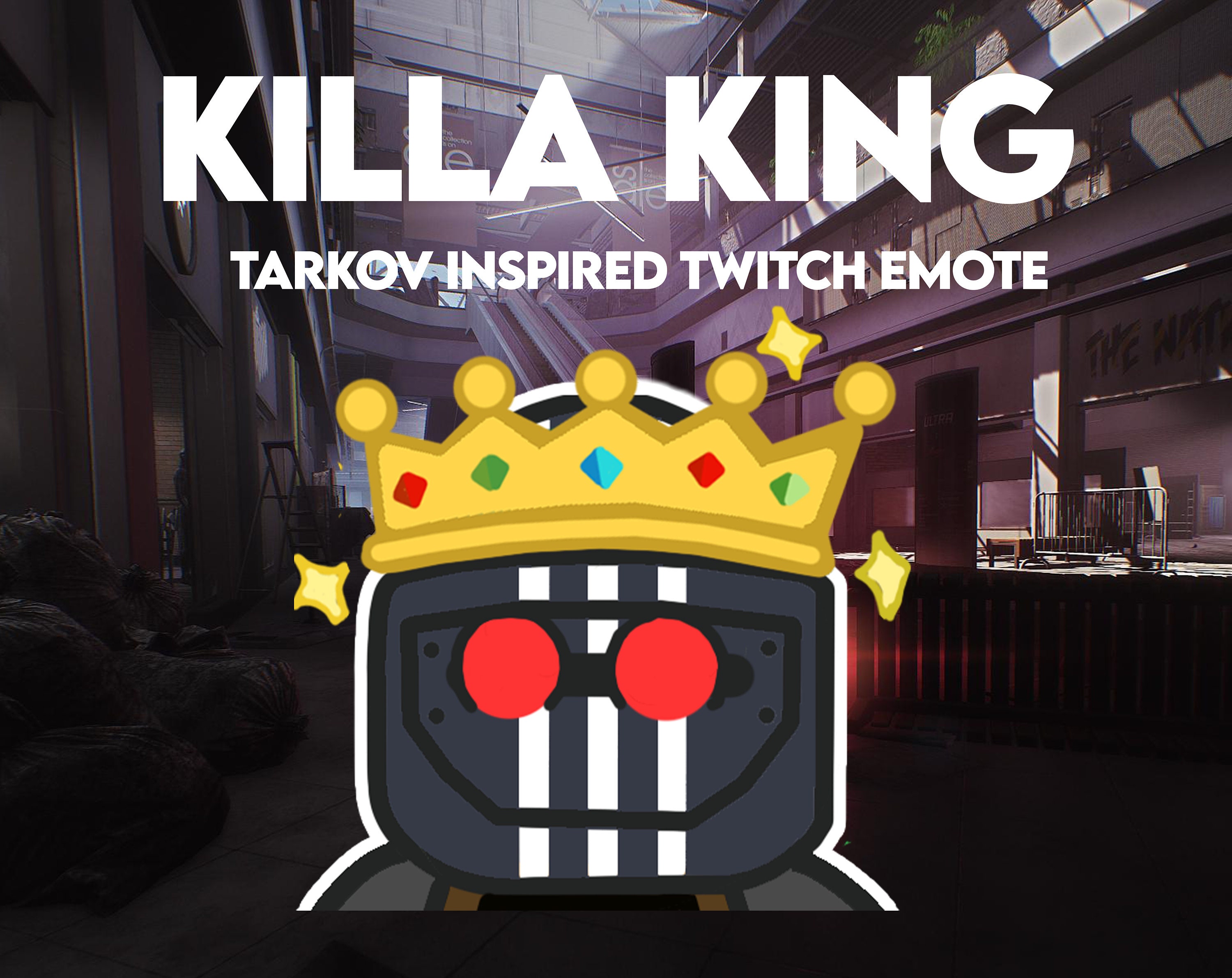 KILLA KING Twitch Emote Etsy
