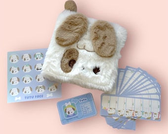 Kawaii Soft Puppy Notebook