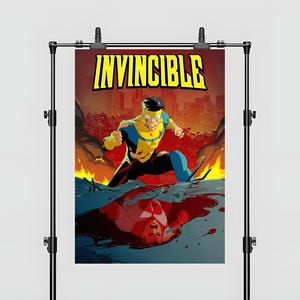Poster Invincible, Poster Mark Omni Man, Poster Anime, Arte murale stampabile, Stampa digitale, Decorazione murale, Download digitale, Arte anime, Arte anime