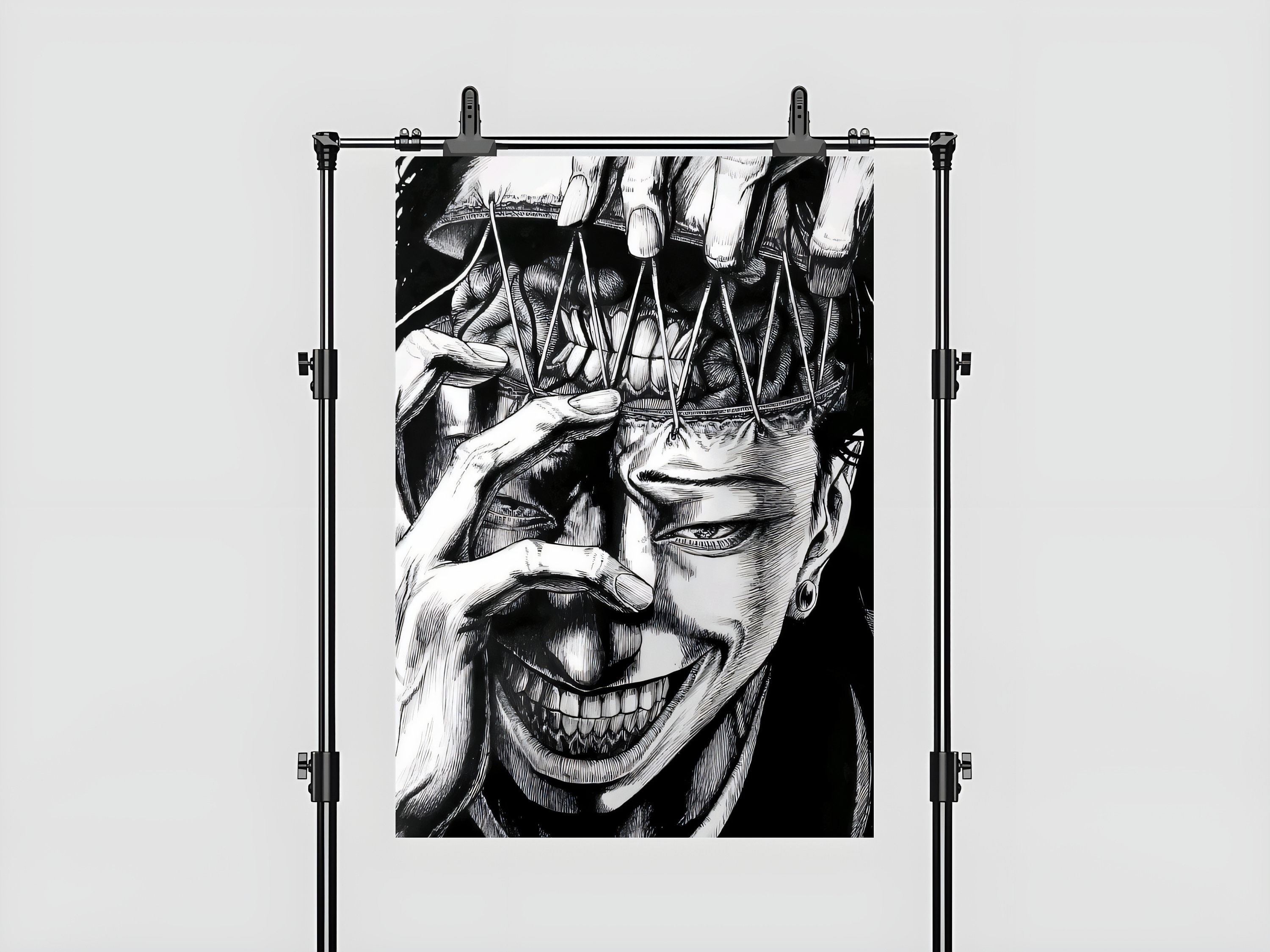 Jujutsu Kaisen Anime Kenjaku Poster | Kenjaku Wall Art | Kenjaku Poster | High Quality Poster | Home Decor | Home Poster | Kenjaku Art