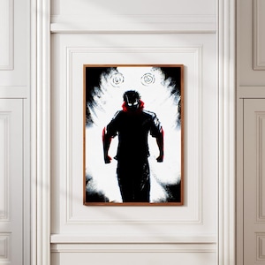 Jujutsu Kaisen Digital Poster, Itadori Yuji, Anime Poster, Printable Wall Art, Digital Print, Wall Decor, Digital Download, Anime Manga, Art