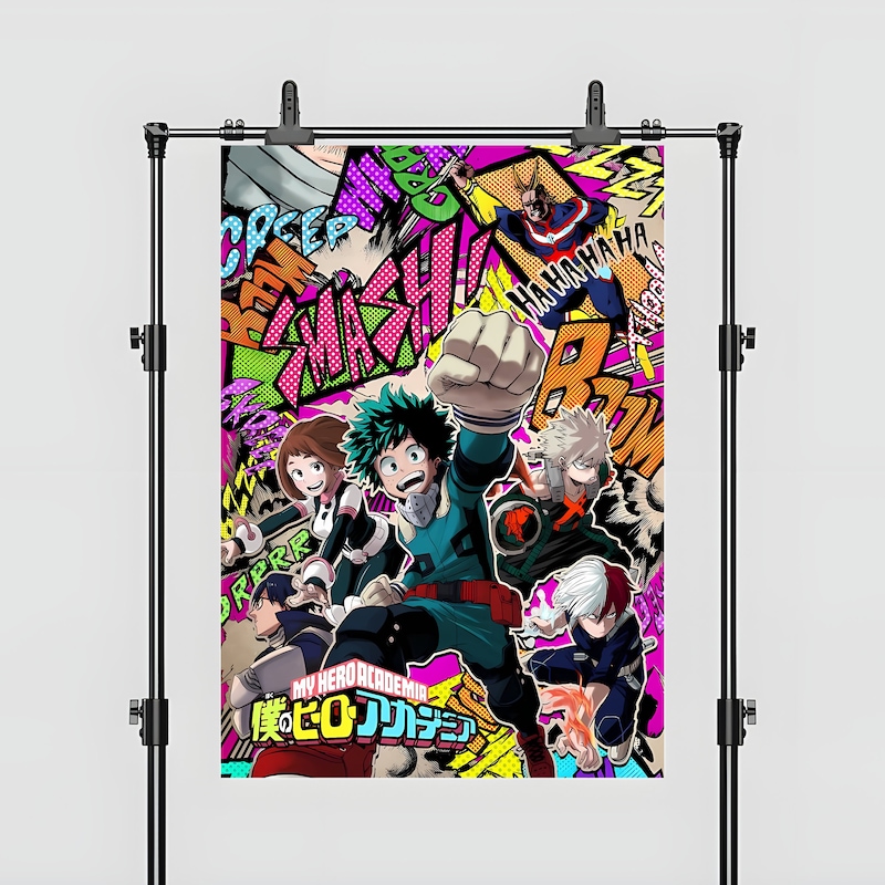 My Hero Academia Posters - Etsy
