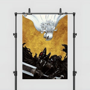 Berserk Anime Guts Griffith Poster | Berserk Wall Art | Berserk Poster | High Quality Poster | Home Decor | Home Poster | Guts Art | Berserk