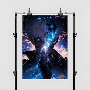 Jujutsu Kaisen Anime Gojo Poster | Gojo Wall Art | Gojo Poster | High Quality Poster | Anime Poster | Poster | Gojo Art | Gojo Satoru