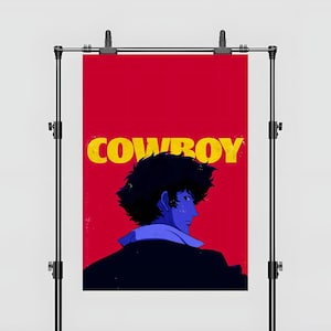 Cowboy Bebop Anime Spike Poster | Cowboy Bebop Anime Decor | Spike Art | Anime Poster | Home Poster | Wall Poster | Anime | Cowboy Bebop