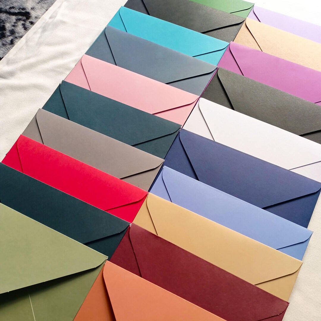 Wedding Invitation Envelopes Closed Envelope Colourful Envelope