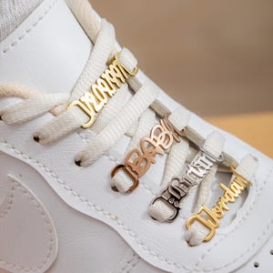 Sneaker Charm, Shoe Charm, Lace Charm, Air Force, Shoe Accessories, Shoelace Charm, Personalized Gift | Gift for Him | Gift for Her