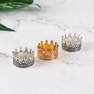 Dollhouse Mini Crown, Mini Alloy Crown, Dolls Headwear Accessories, Kids Toys Gift