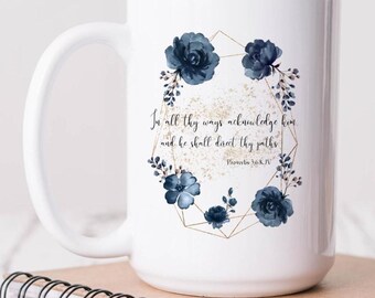 Christian Coffee Lover Gift Bible Study Mug Gift For Women Proverbs Coffee Mug For Friend Gift Inspirational Scripture Mug For Her