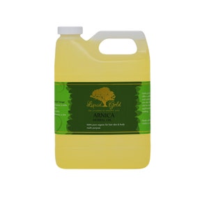 32 oz PREMIUM ARNICA Herbal Infused OIL 100% Pure Organic Natural  Anti-Aging by Liquid Gold