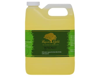 WALNUT OIL 100% Pure Cold Pressed Organic Natural by Liquid Gold