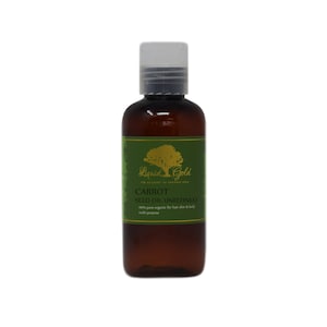 4 Oz Carrot Seed Oil UNREFINED Cold Pressed Pure & Organic Health Care Skin Care Carrier Oil by Liquid Gold