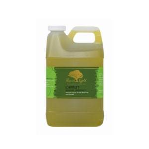 64 Oz Carrot Seed Oil UNREFINED Cold Pressed Pure & Organic Health Care Skin Care Carrier Oil by Liquid Gold