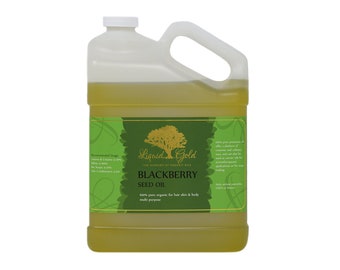 1 Gallon Blackberry Seed Oil 100% Pure Organic Natural Massage Skin Hair by Liquid Gold