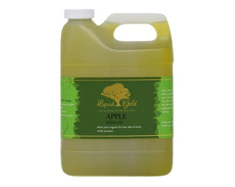 32 Oz Apple Seed Oil 100% Pure Organic Cold Pressed