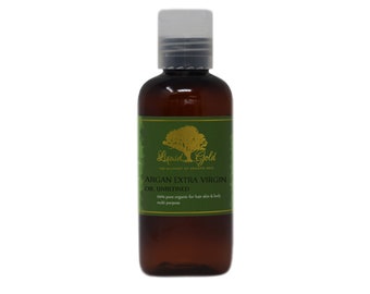 4 Oz Moroccan Argan Oil UNREFINED Extra Virgin 100% Pure Organic From Morocco