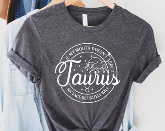 Taurus Shirt, Taurus Gift, Taurus Zodiac T-shirt, Taurus Astrology, Taurus Birthday,Gift for Taurus,Taurus Star Sign Shirt,Taurus Girl Shirt