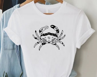 Cancer Shirt, Cancer Gift, Cancer Zodiac T-shirt, Cancer Astrology, Cancer Birthday,Gift for Cancer,Cancer Star Sign Shirt,Cancer Girl Shirt