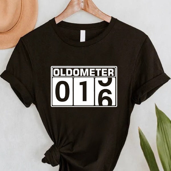 Birthday Oldometer Shirt, Funny Birthday Shirt, 16th Birthday Shirt, Turning 16 Birthday Shirt, 16 Years Old Celebration Shirt, 16 Oldometer