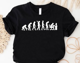 Evolution Of Programmer Shirt, Computer Programmer Gift, Born To Coding Tshirt,Software Developer Shirt, Computer Science Shirt, Coding Gift