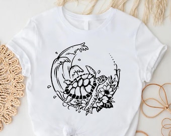 Sea Turtle Shirt, Save The Turtle Shirt, Earth Day Tshirt, Protect Our Oceans Tee, Turtle Lover Gift, Ocean Life Shirt, Plastic Free Shirt