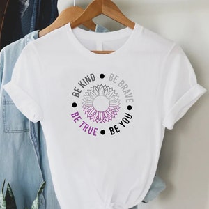 Ace Shirt, Asexual Shirt, Ace Pride Shirt, Asexual Pride Gift For Her, LGBT Pride Month Outfit, Asexual Flag Shirt,Equality Shirt,Be You Tee