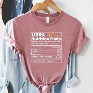 Libra Shirt, Libra Gift, Libra Zodiac T-shirt, Libra Astrology, Libra Birthday, Gift for Libra, Libra Star Sign Shirt, Cute Libra Girl Shirt