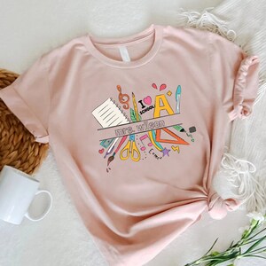 Custom Teacher T-Shirt, Personalized Teacher Gift Shirt, Teacher Life Shirt, First Day Of School Teacher Shirt, Teacher Appreciation Gift