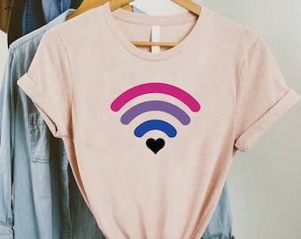 Bifi Shirt, Funny Bisexual Shirt, Bisexual Pride Gift, Pride Clothing, Human Rights Shirt, Subtle Bisexual Tee,LGBTQ Pride Gift,Bi Pride Tee