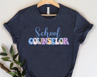 School Counselor Shirt,School Counseling Gift,Back To School Tee,School Social Worker Outfit,Guidance Counselor Gifts,Academic Counselor Tee