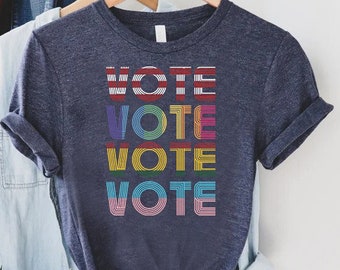 Vote Shirt, Human Rights Shirt, Voting Shirt, LGBTQ Voter Shirt, LGBT Rights Vote Shirt, Vote For LGBTQ, Political Activism Shirt, Vote Gift
