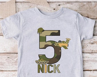Camo Birthday Shirt,Boys Army Birthday Shirt,Personalized Birthday Shirt,Military Birthday Shirt,Toddler Birthday Shirt,Army Birthday Party