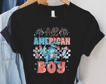 All American Boy Shirt, 4th Of July Kids Shirts, Kids America Shirt, Patriotic Shirt, 4th Of July Boys Shirt, American Flag Shirt, USA Tee