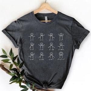 Funny Math Teacher Shirt,Stick Figure Shirt,Math Lover Gift,Funny Math Shirt,Math Teacher Gift,Funny Back To School Gift,Math Nerd Shirt