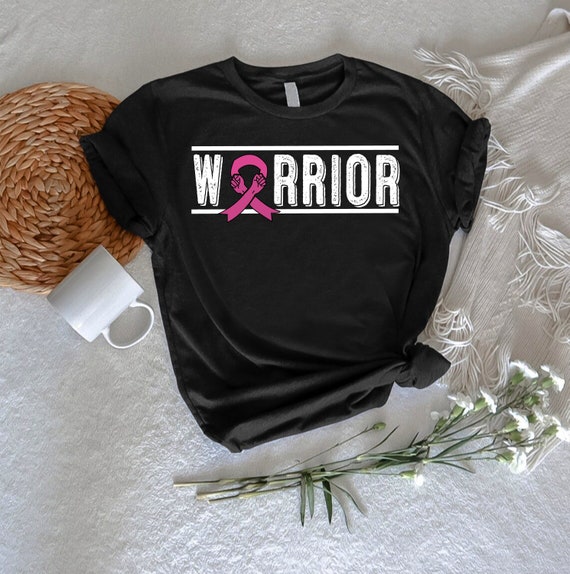 Retro Warrior Shirt, Breast Cancer Warrior Shirt, Gift For Breast Cancer Warrior, Vintage Breast Cancer Fighter Shirt, Cancer Survivor Shirt