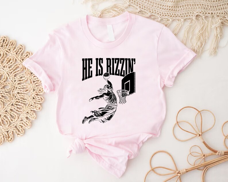 a t - shirt with a picture of a person jumping out of a door