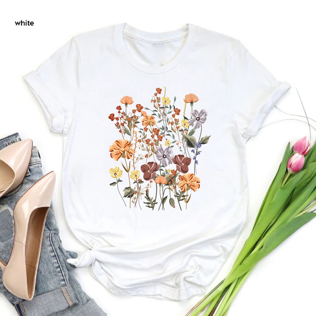 Classic Women's Shirt - Prismatic Flowers main image 1