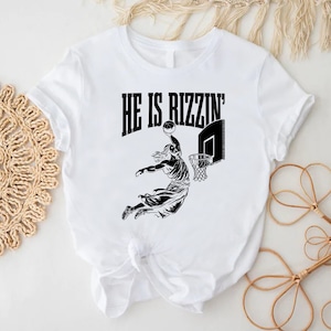 a t - shirt with a basketball player on it