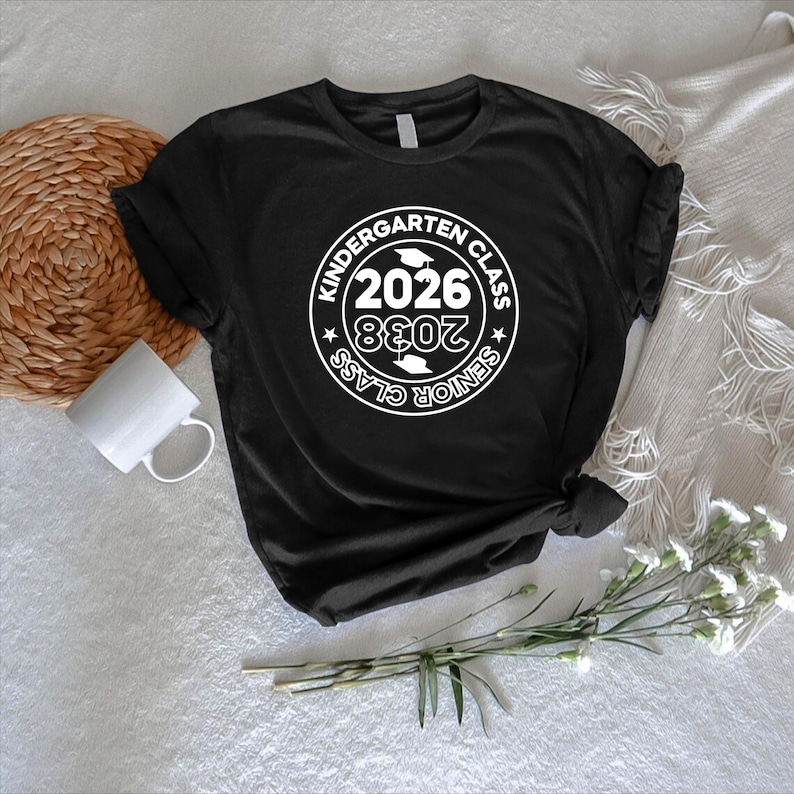 Kindergarten Grad Shirt, Class of 2026, Graduation Gift image 3
