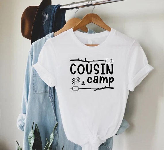 Cousin Camp Shirt, Camping Shirts For Cousins, Family Camping Shirts, Matching Cousin Shirts, Camp Lover Cousins Shirt, Camping Cousin Shirt