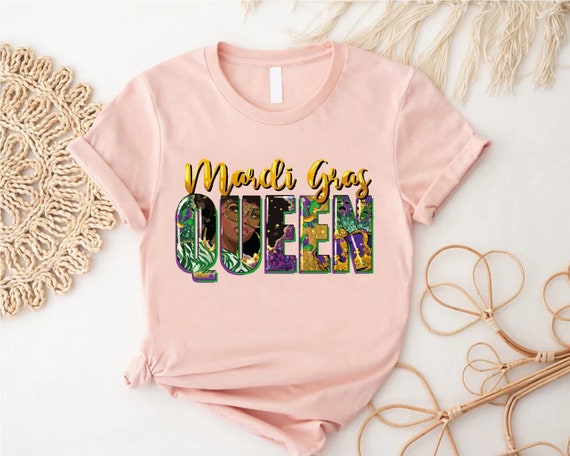 Mardi Gras Queen Shirt, Mardi Gras Shirt for Women, Mardi Gras